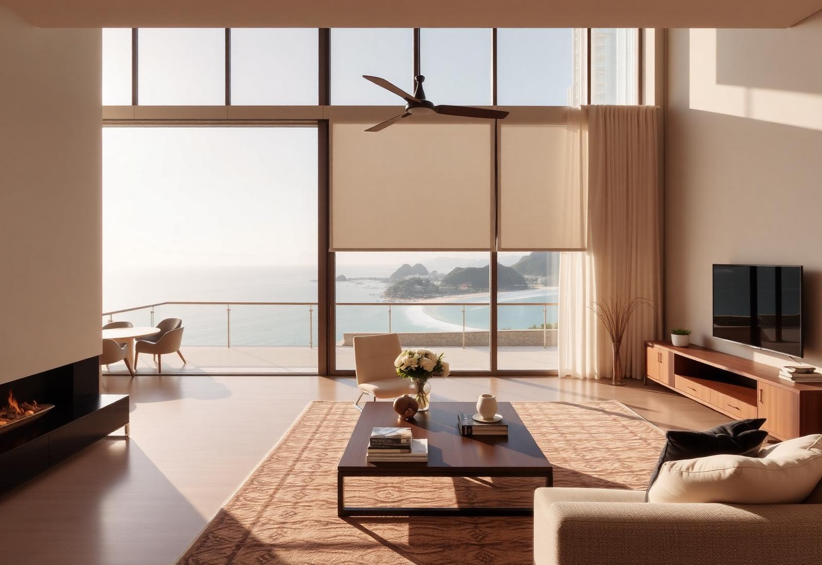Cobertura em Barra da Tijuca — Cobertura com terraço sobre a orla