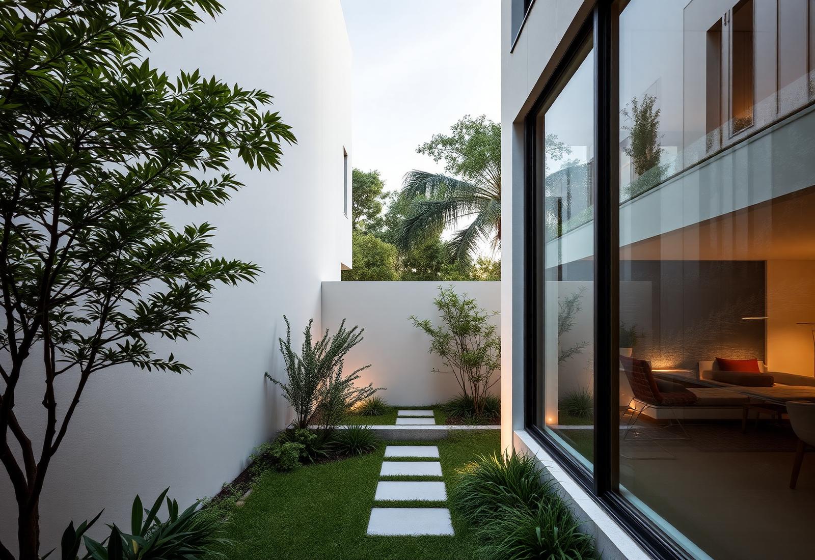 Casa em condomínio em Recreio dos Bandeirantes — Casa em condomínio com jardim interno